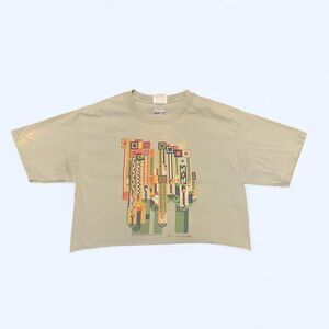 Fank LLoyd Wright Women's Cropped T-shirt